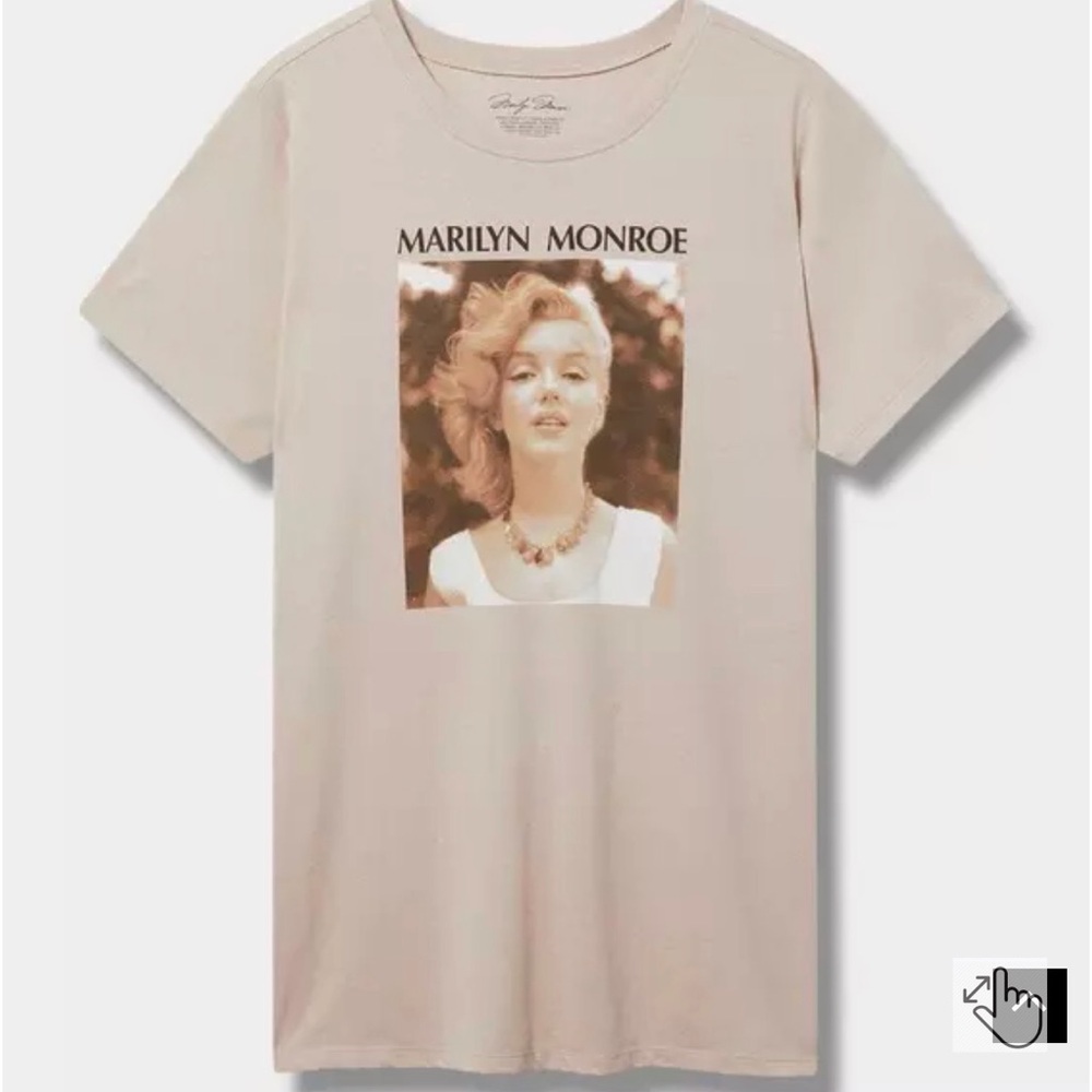 Torrid Marilyn Monroe Graphic Tee - Light Beige